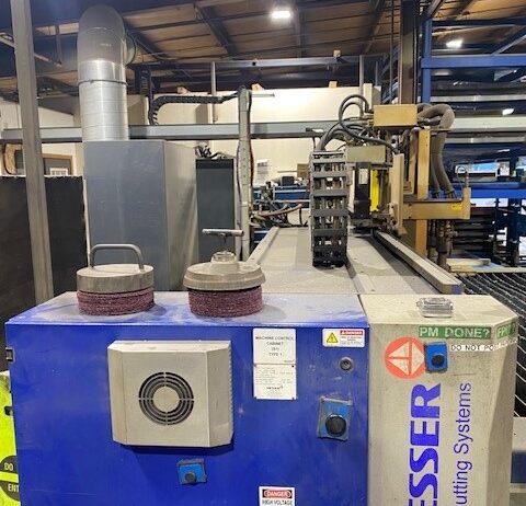 2013 Messer 8 x 10 CNC Plasma cutter