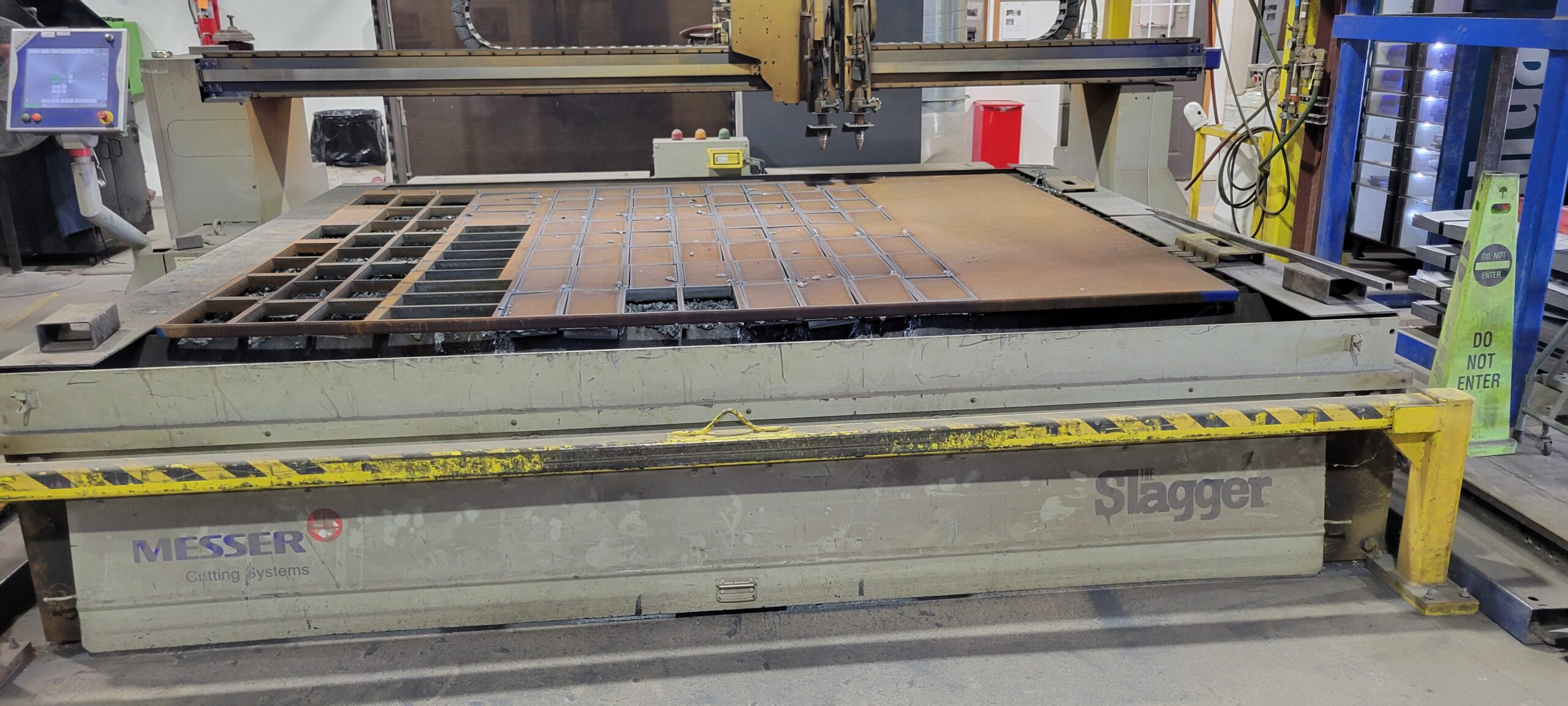 2013 Messer 8 x 10 CNC Plasma cutter