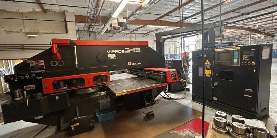 1992 Amada Vipros 345 CNC Turret Punch
